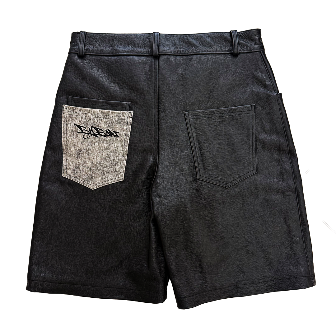 BB LEATHER SHORTS